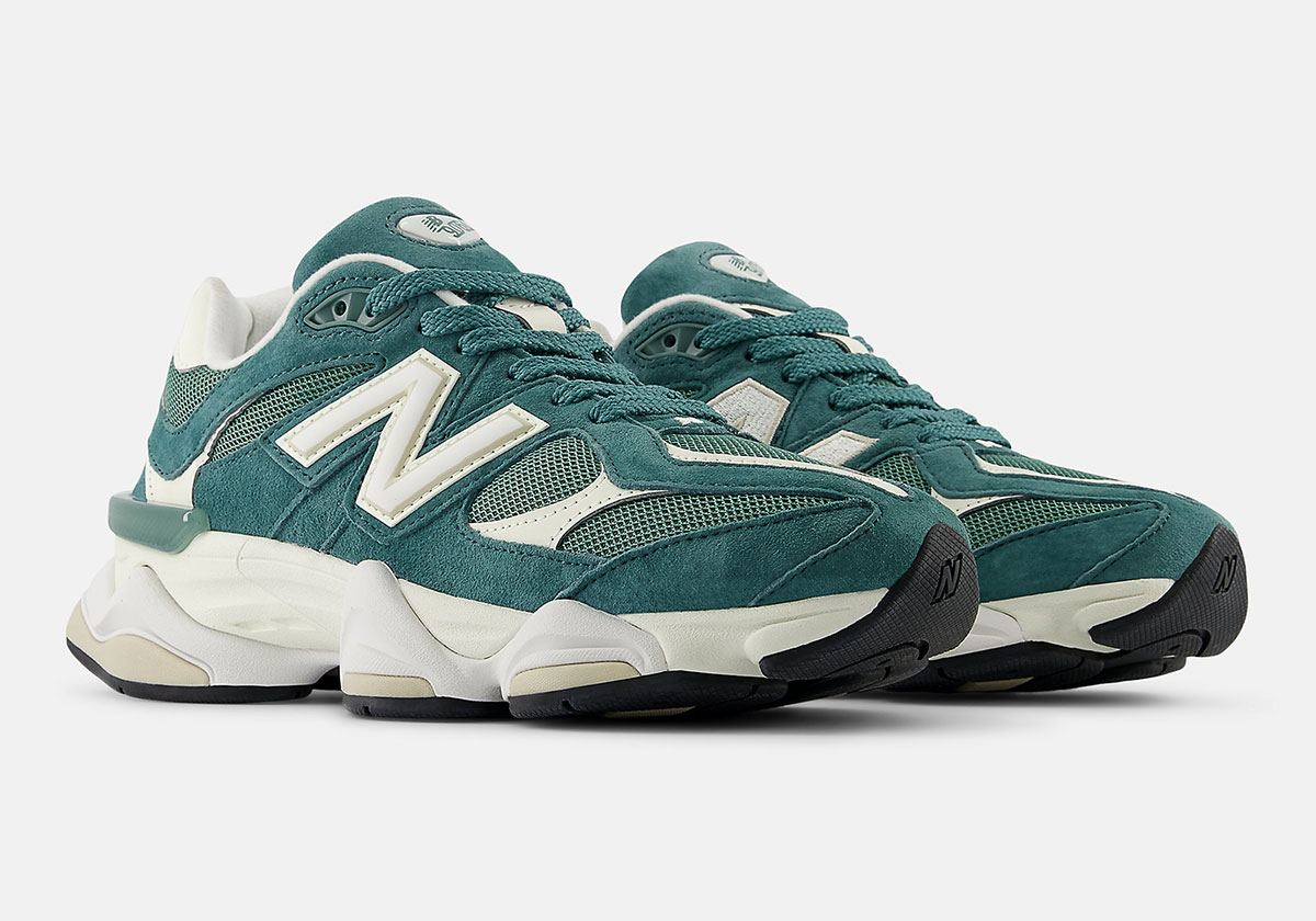 The New Balance 9060 Slips Into "New Spruce"
