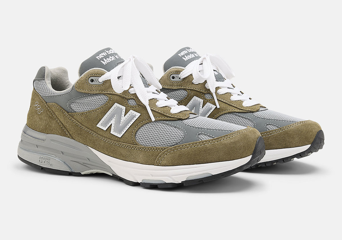 New Balance 993 Made In Usa Covert Green Medium Grey U993cg 4