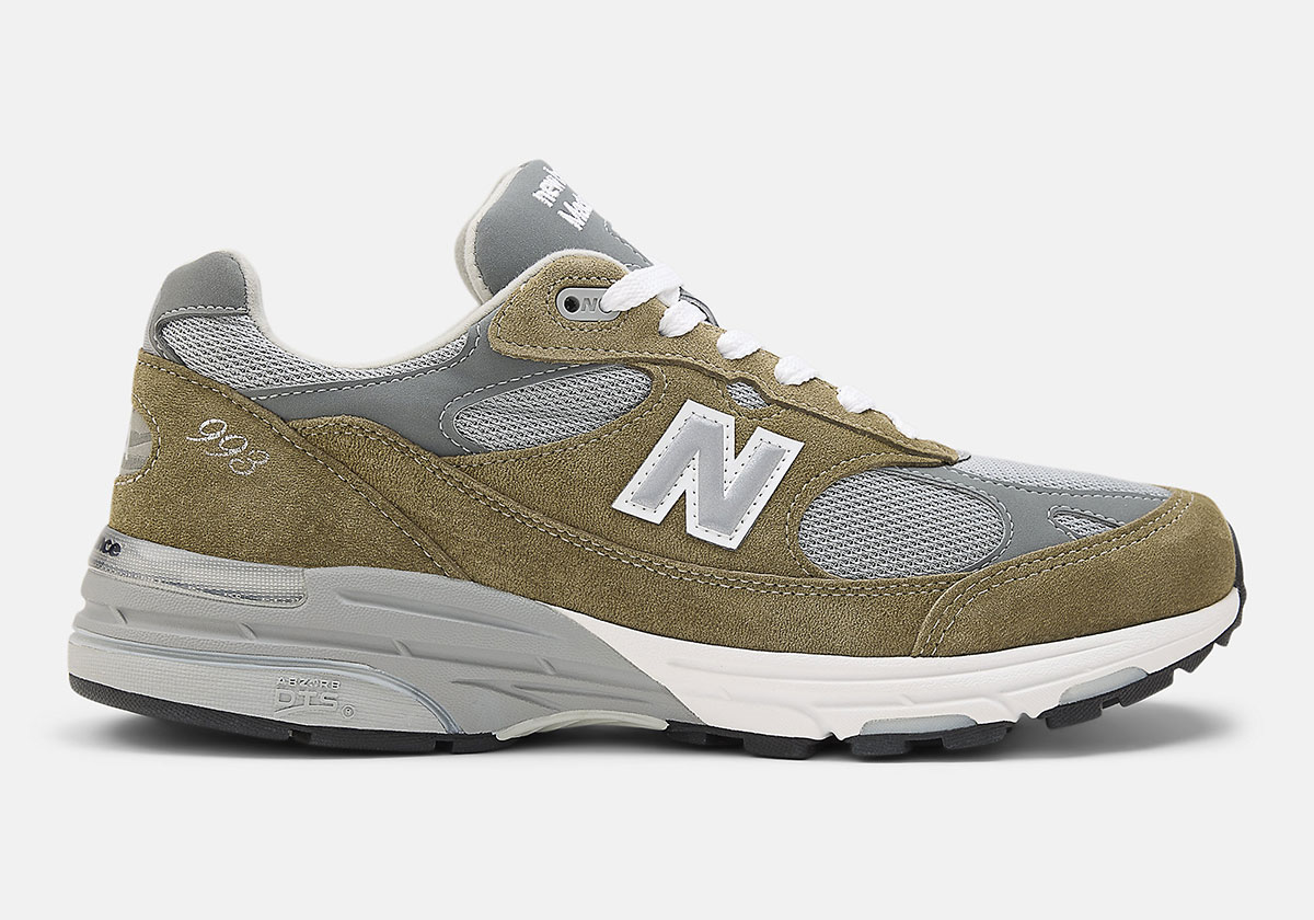 New Balance 993 Made In Usa Covert Green Medium Grey U993cg 5