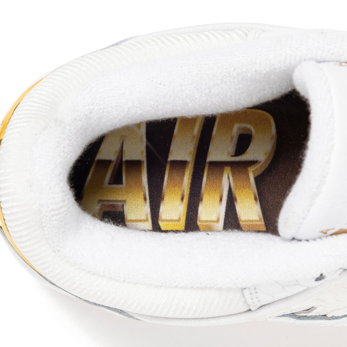 Nigo Air Force 3 White Gold 6