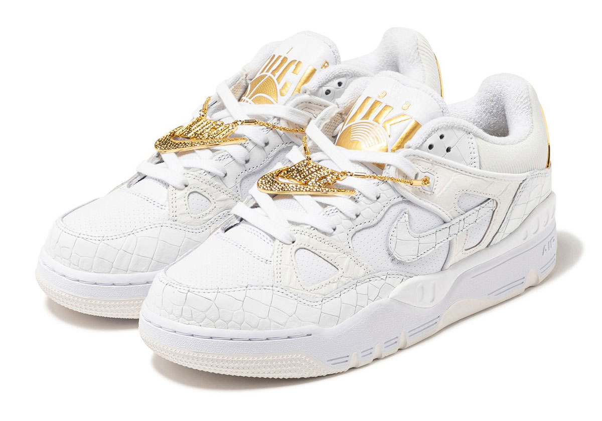 Nigo Air Force 3 White Gold 8