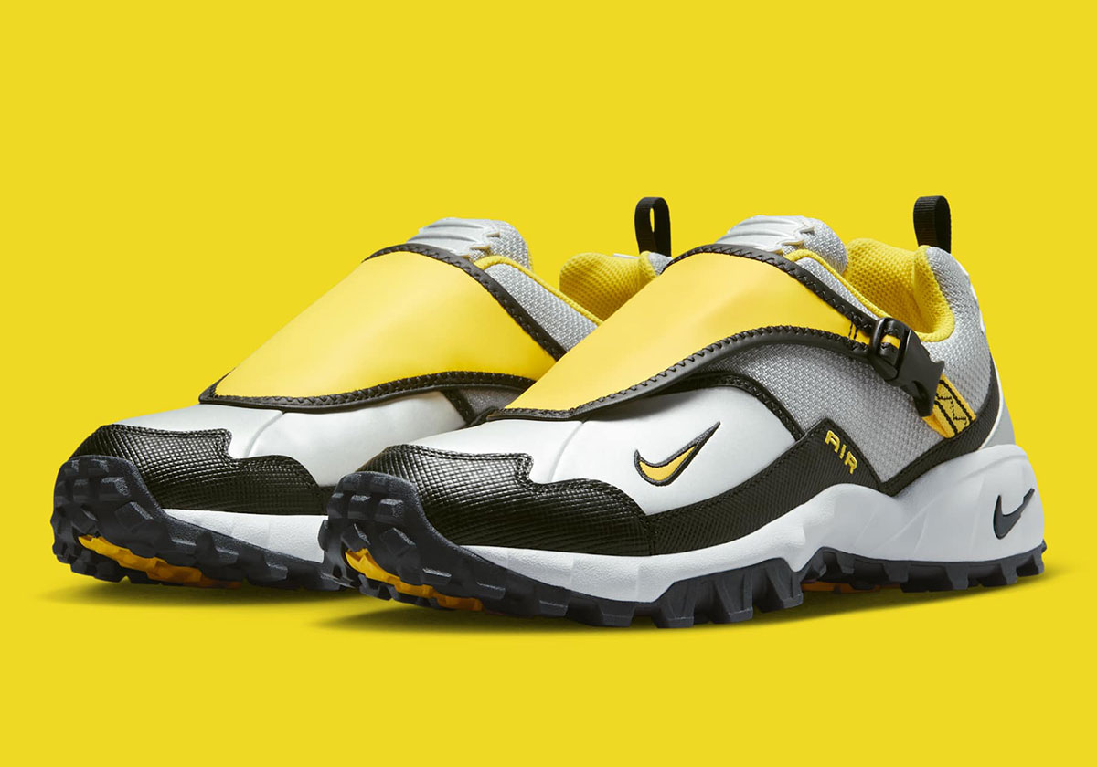 Nike Acg Phassad Black Yellow Zest Metallic Silver Hm7133 001 5