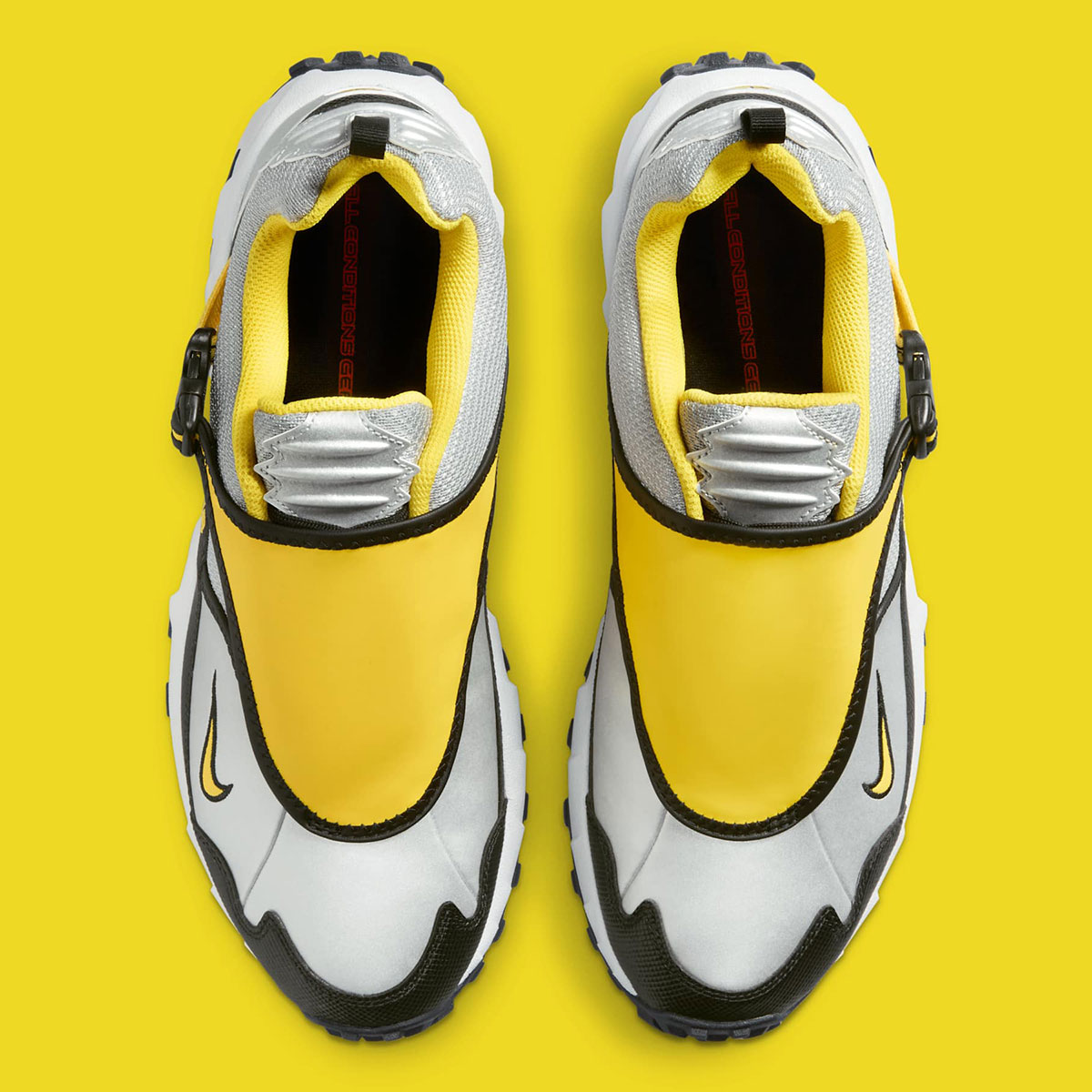 Nike Acg Phassad Black Yellow Zest Metallic Silver Hm7133 001 8