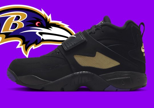 The Nike Air Diamond Turf “Baltimore Ravens” Releases On May 30th