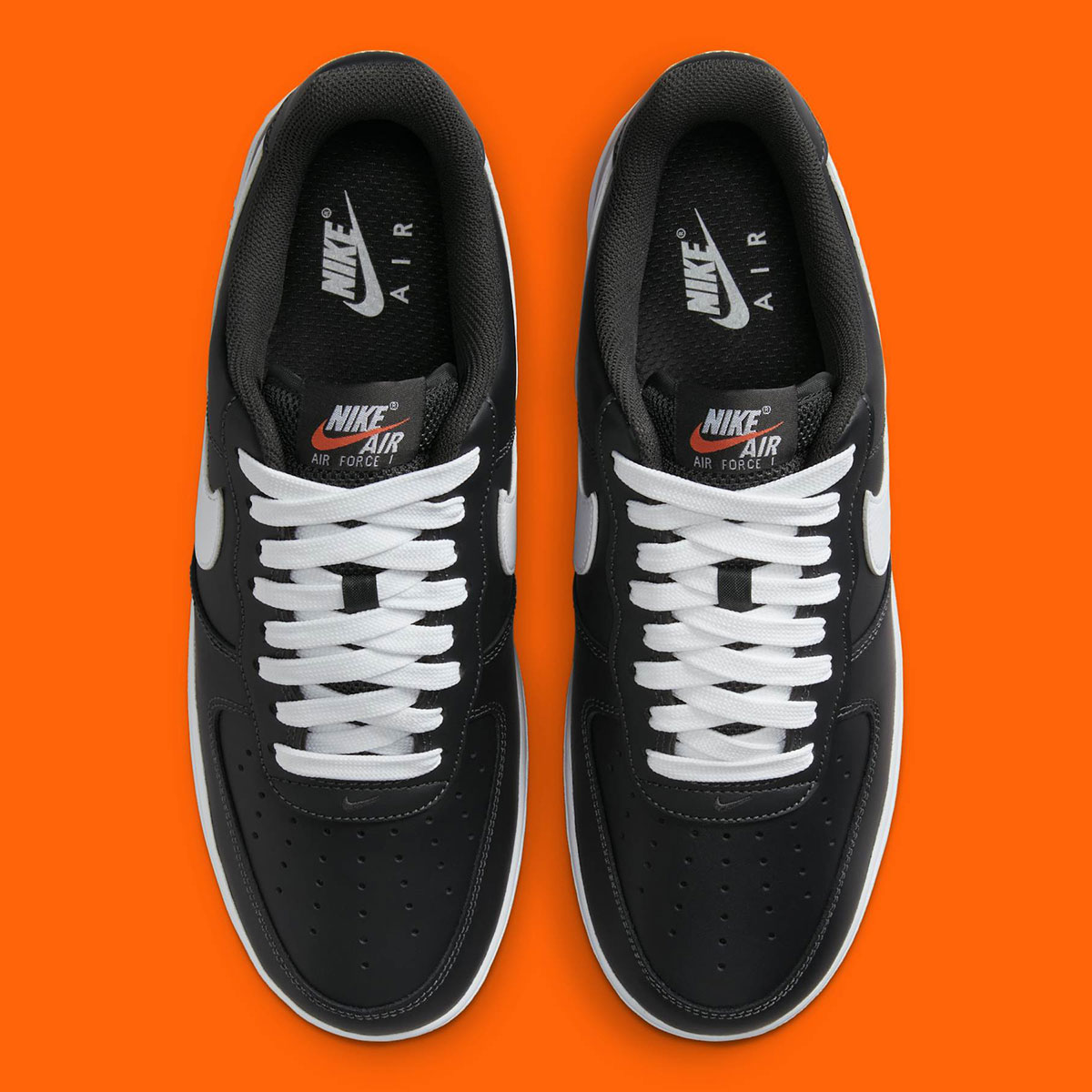 Nike Air Force 1 Low Anthracite White Gum Yellow Safety Orange Ii7630 001 6