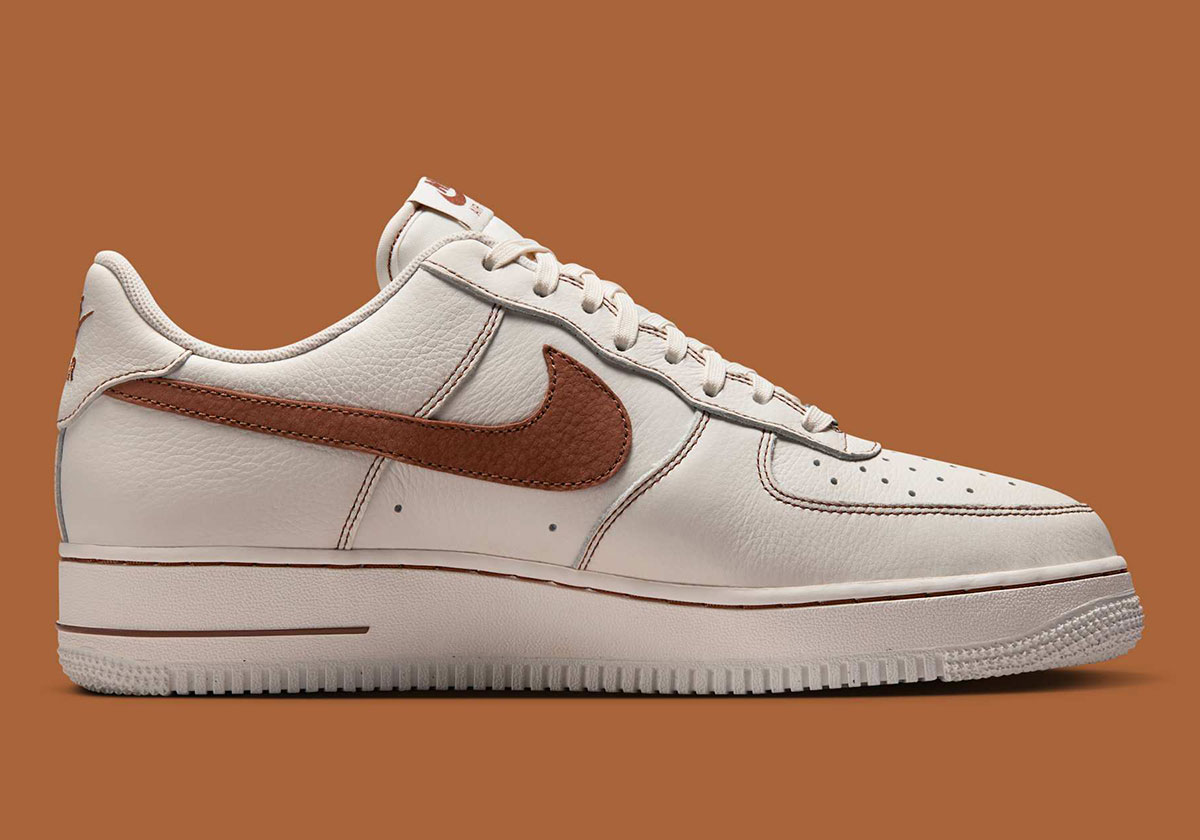 Nike Air Force 1 Low Ivory Saddle Brown Hq2037 101 7