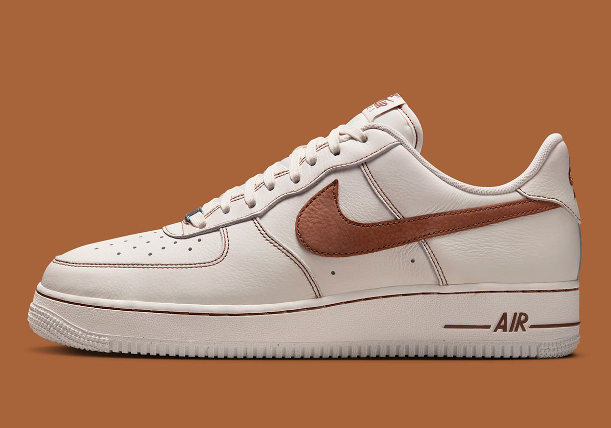Nike Air Force 1 Low Ivory Saddle Brown Hq2037 101 8