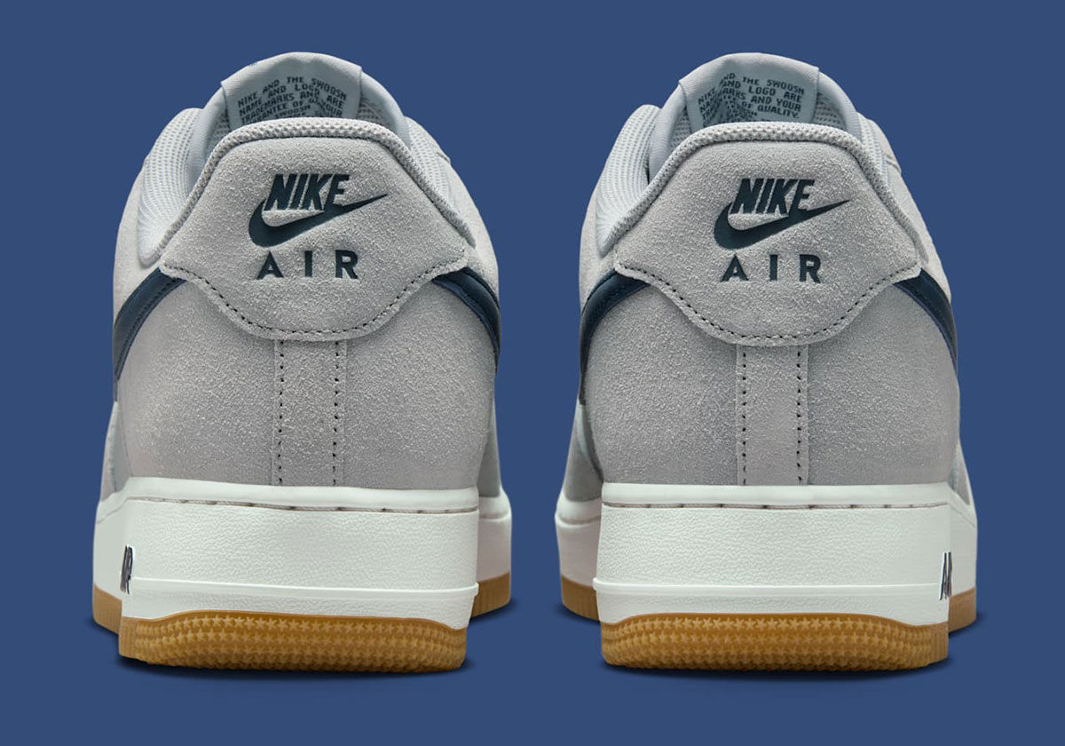 Nike Air Force 1 Low Light Smoke Grey Armory Navy Gum Light Brown Ib6388 003 1