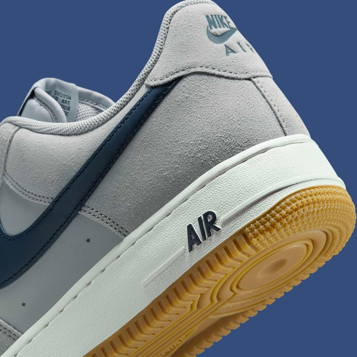 Nike Air Force 1 Low Light Smoke Grey Armory Navy Gum Light Brown Ib6388 003 2