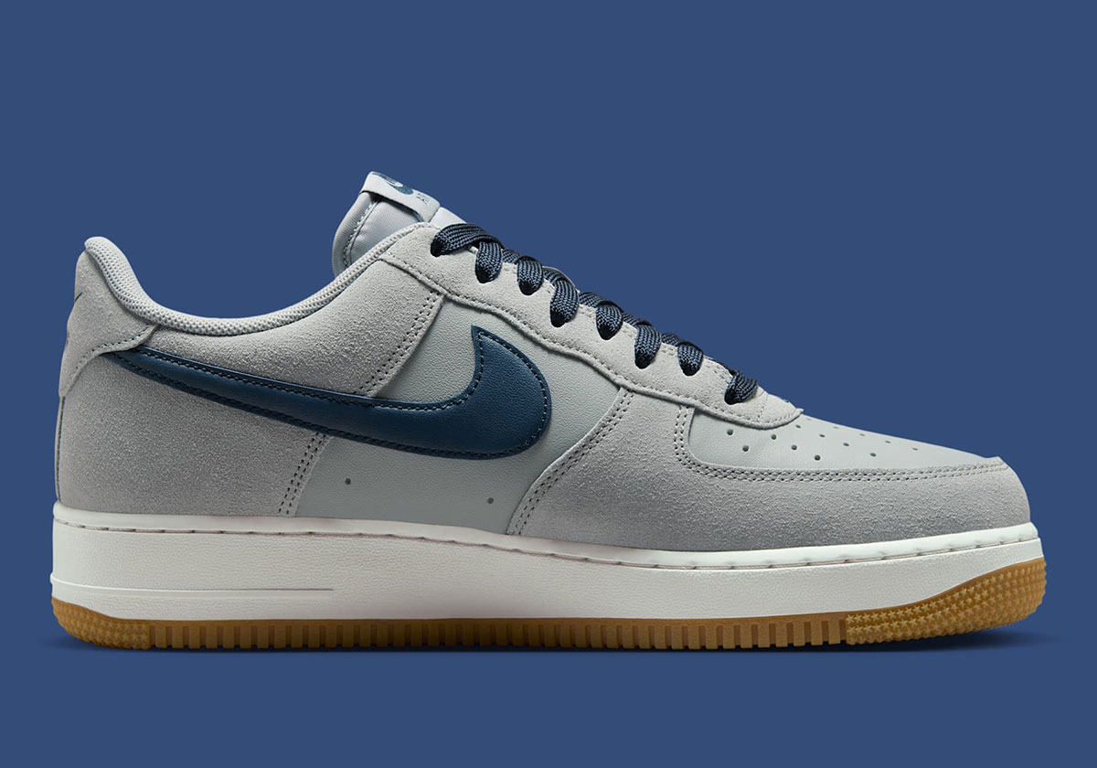 Nike Air Force 1 Low Light Smoke Grey Armory Navy Gum Light Brown Ib6388 003 7
