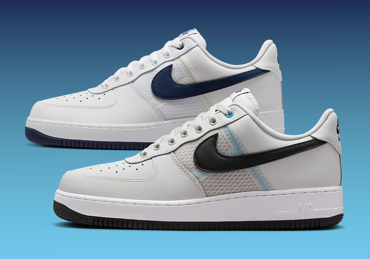 Exposed Mesh And Stitching Update The Nike Air Force 1 Low