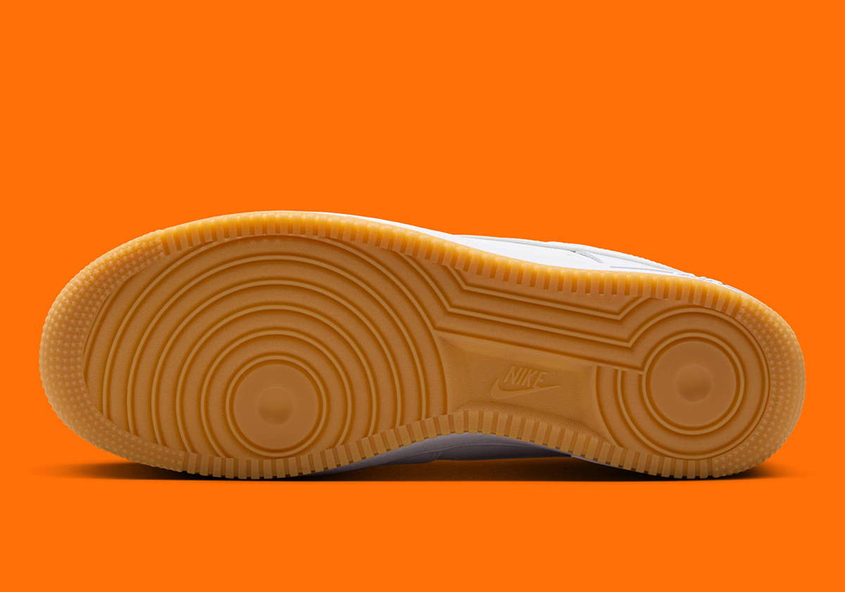 Nike Air Force 1 Low White Gum Yellow Safety Orange Black Ii7630 100 3
