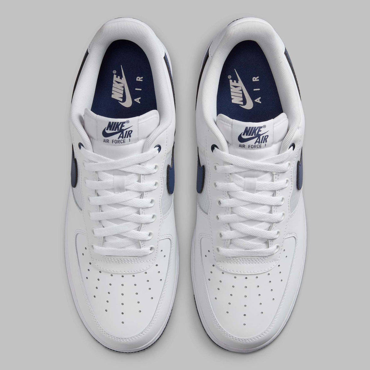 Nike Air Force 1 Low White Midnight Navy Ih4462 100 6