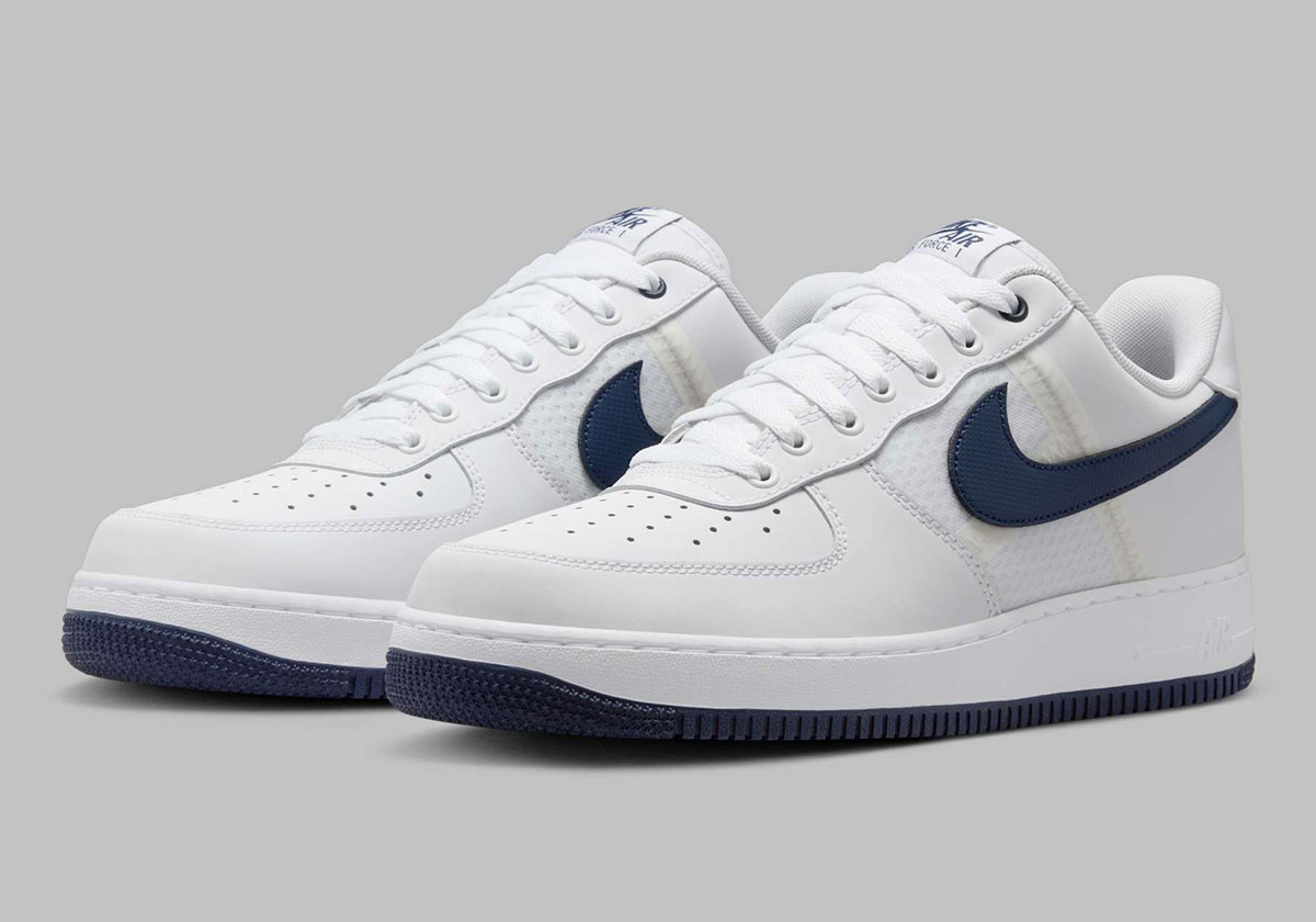Nike Air Force 1 Low White Midnight Navy Ih4462 100 7