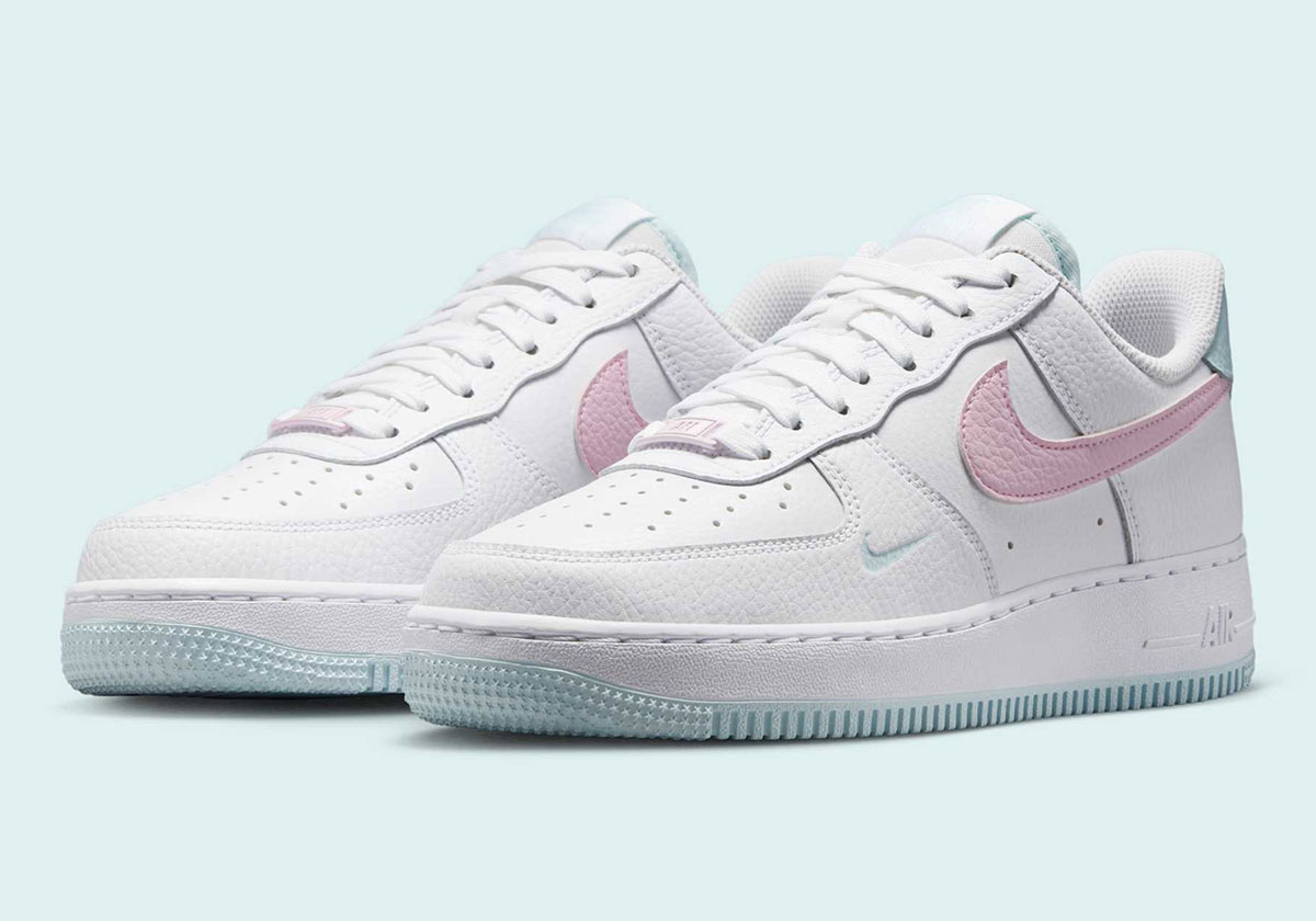 Cotton Candy Colors Land On A Delicate Nike Air Force 1 Low