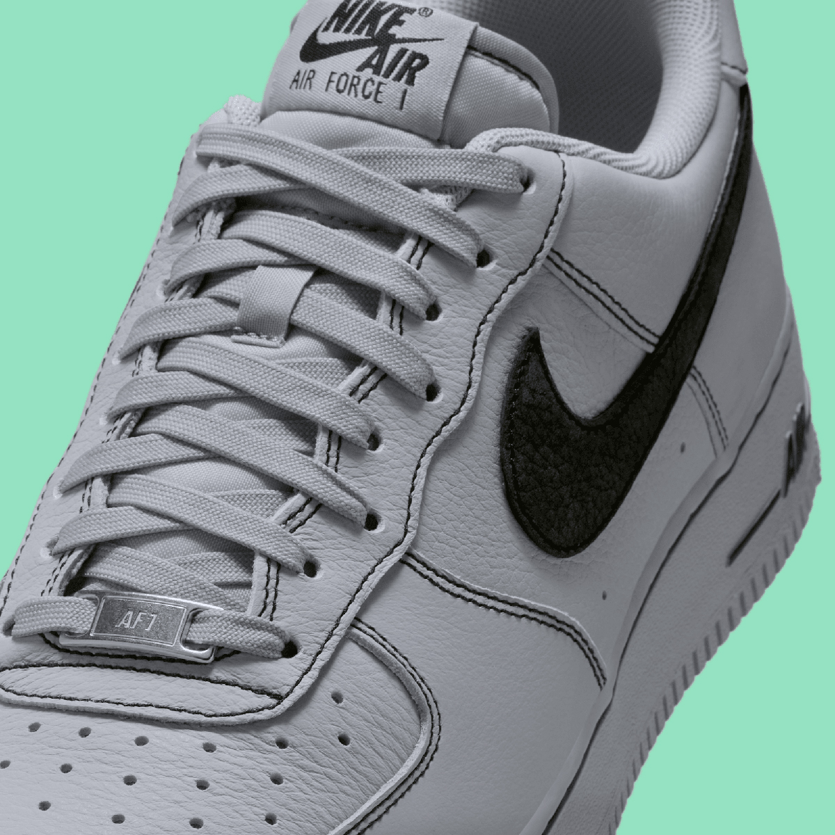 Nike Air Force 1 Low Wolf Grey Black Hq2037 004 4
