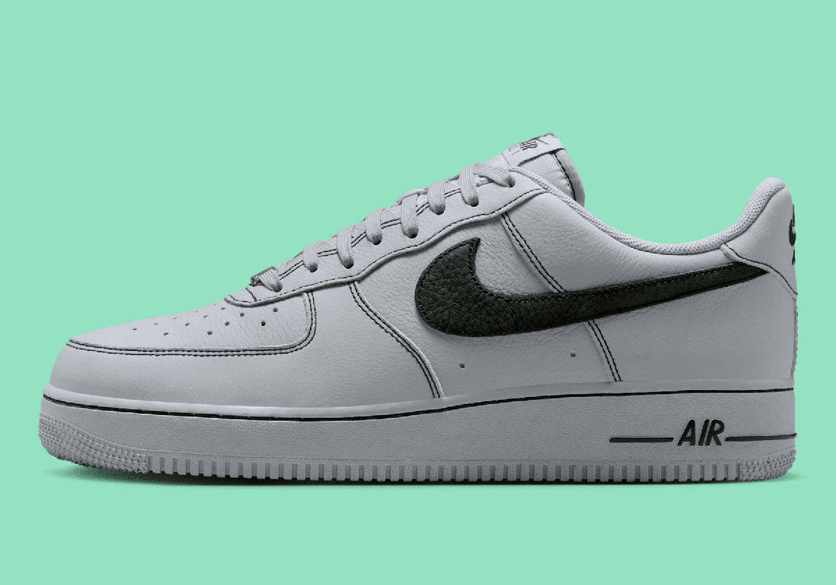 Nike Air Force 1 Low Wolf Grey Black Hq2037 004 8