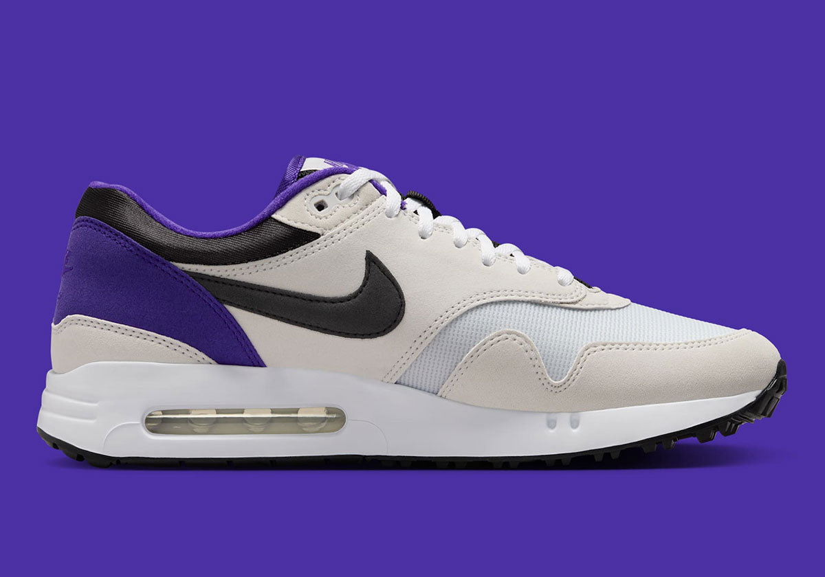 Nike Air Max 1 Golf White Black Purple Punch Dv1403 005 5