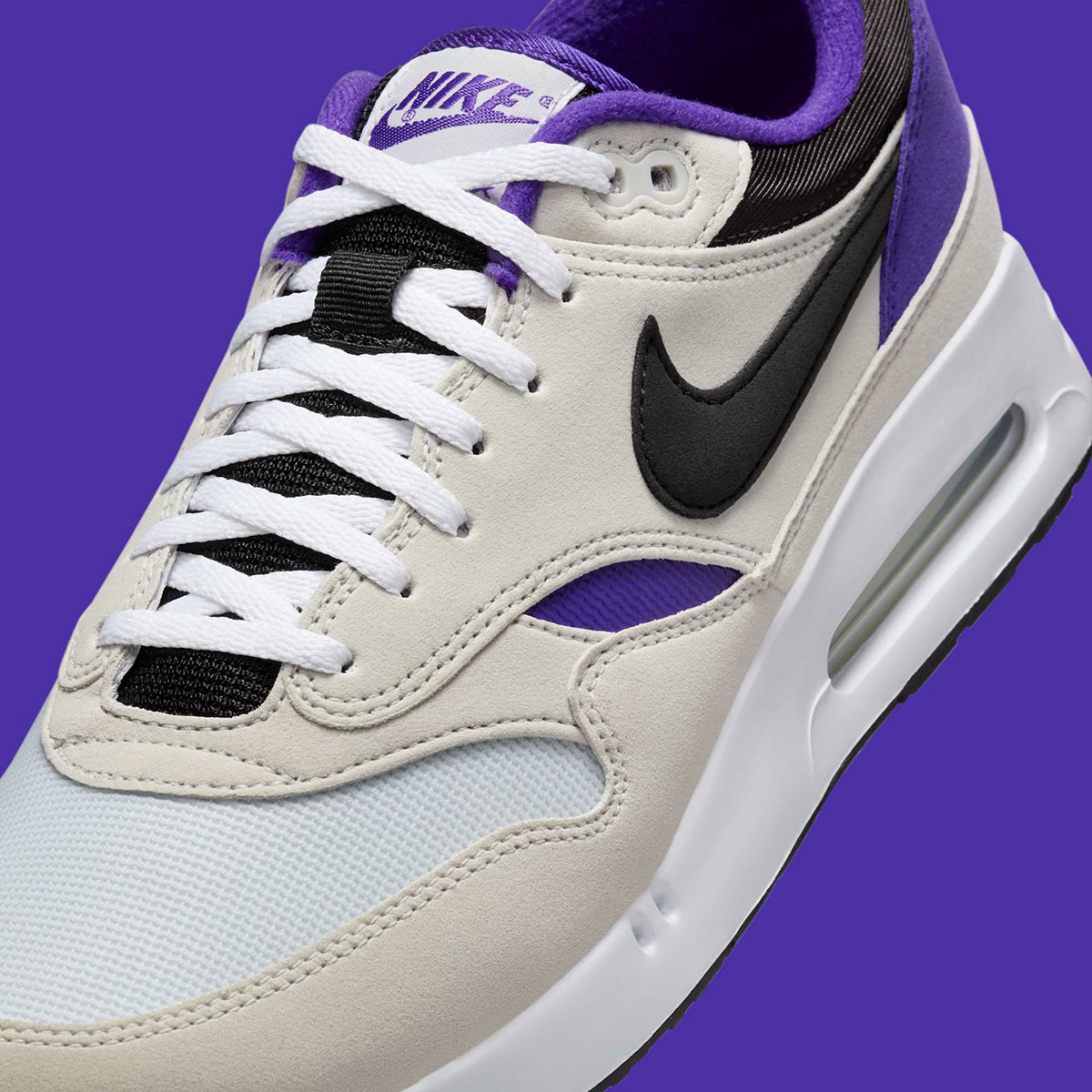 Nike Air Max 1 Golf White Black Purple Punch Dv1403 005 6