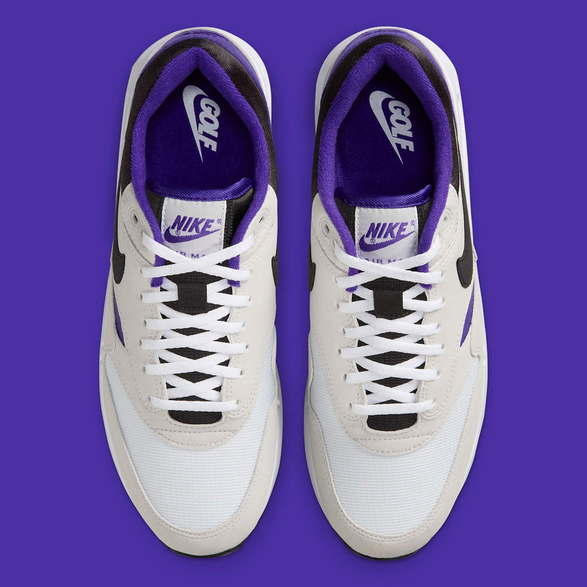 Nike Air Max 1 Golf White Black Purple Punch Dv1403 005 7
