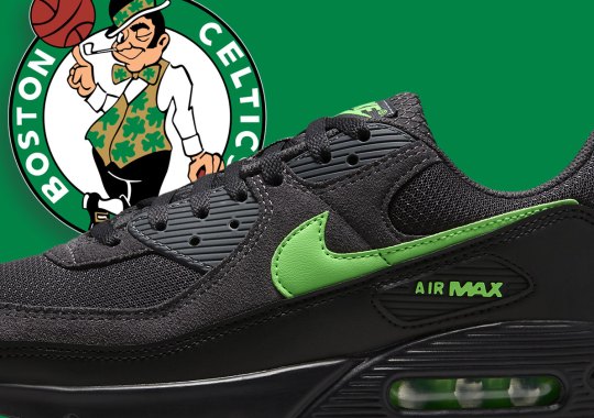 This Nike Air Max 90 Is Perfect For The Celtics’ NBA Finals Push