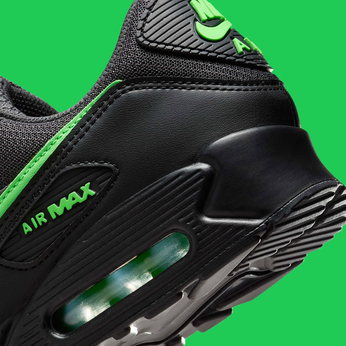Nike Air Max 90 Anthracite Green Strike Black Celtics Dm0029 015 5