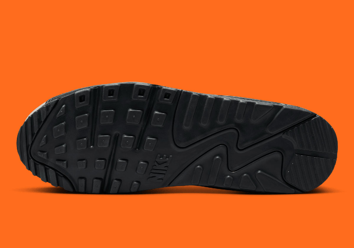 Nike Air Max 90 Vast Grey Black Total Orange If0670 003 2
