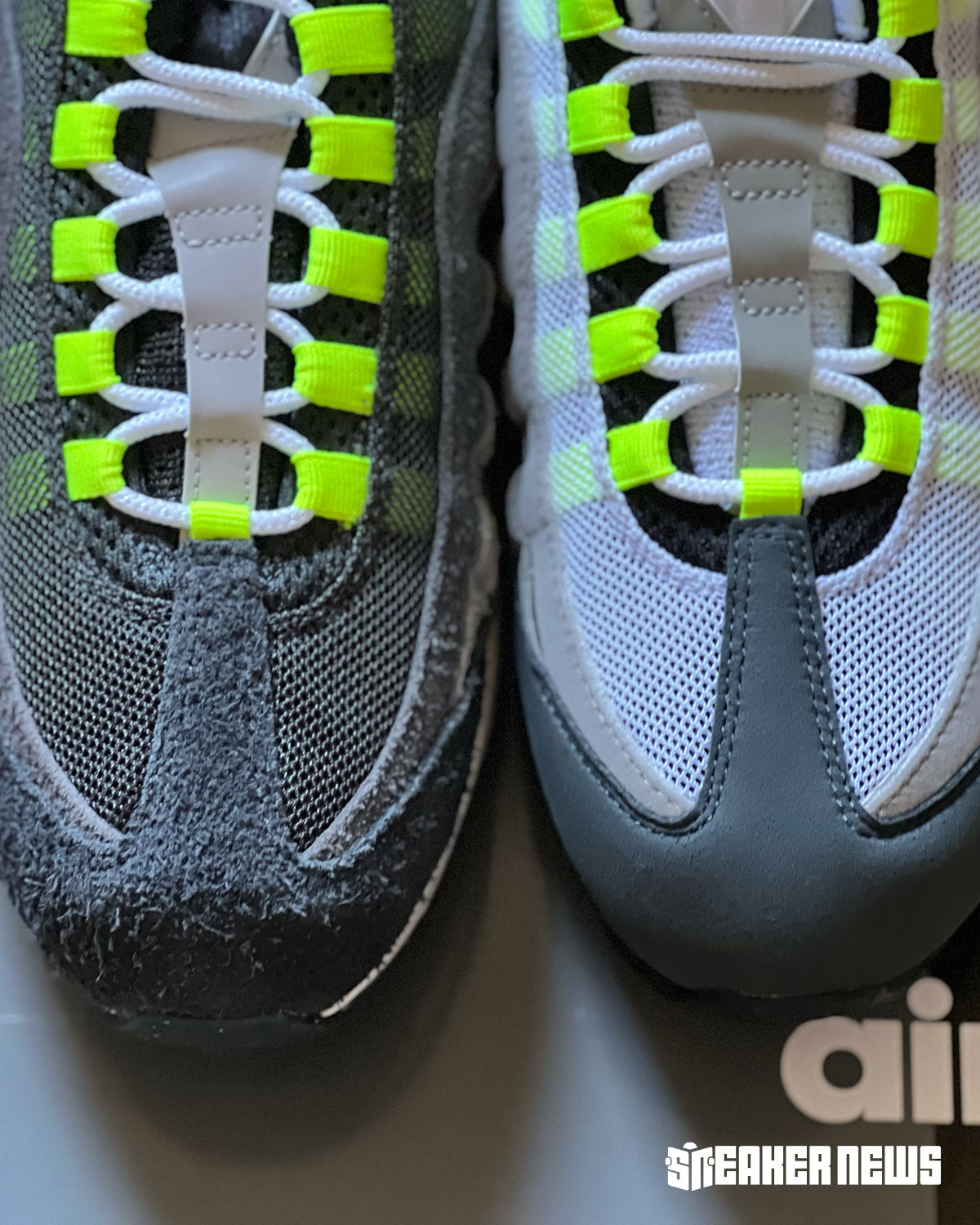 Nike Air Max 95 Og Neon Reverse Gradient Comparison 6