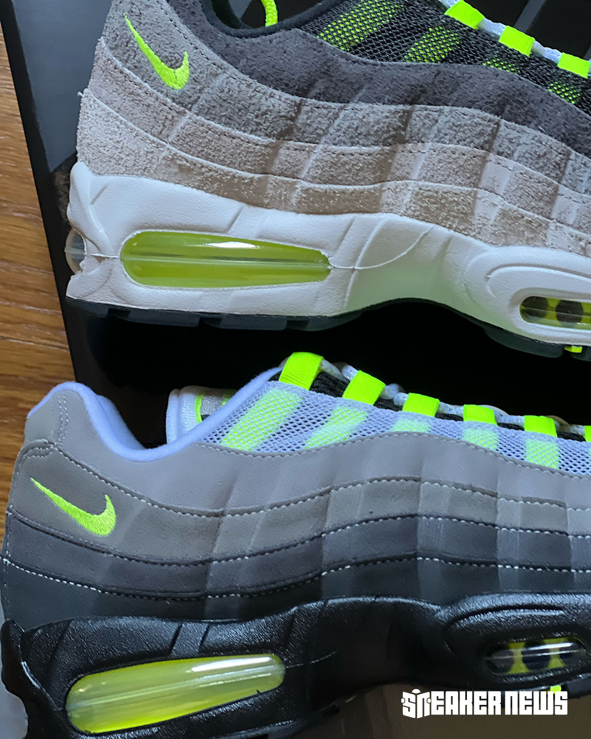 Nike Air Max 95 Og Neon Reverse Gradient Comparison 8