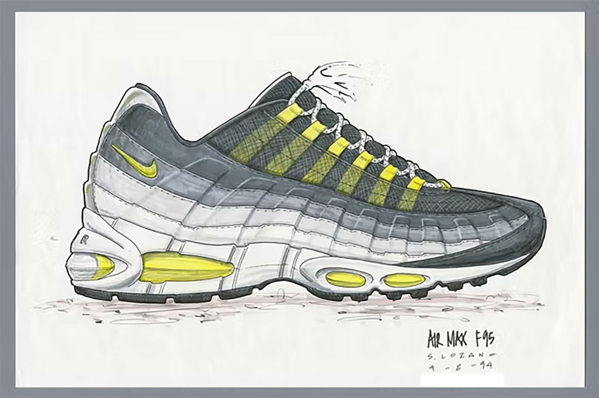 Nike Air Max 95 Sketch 1995
