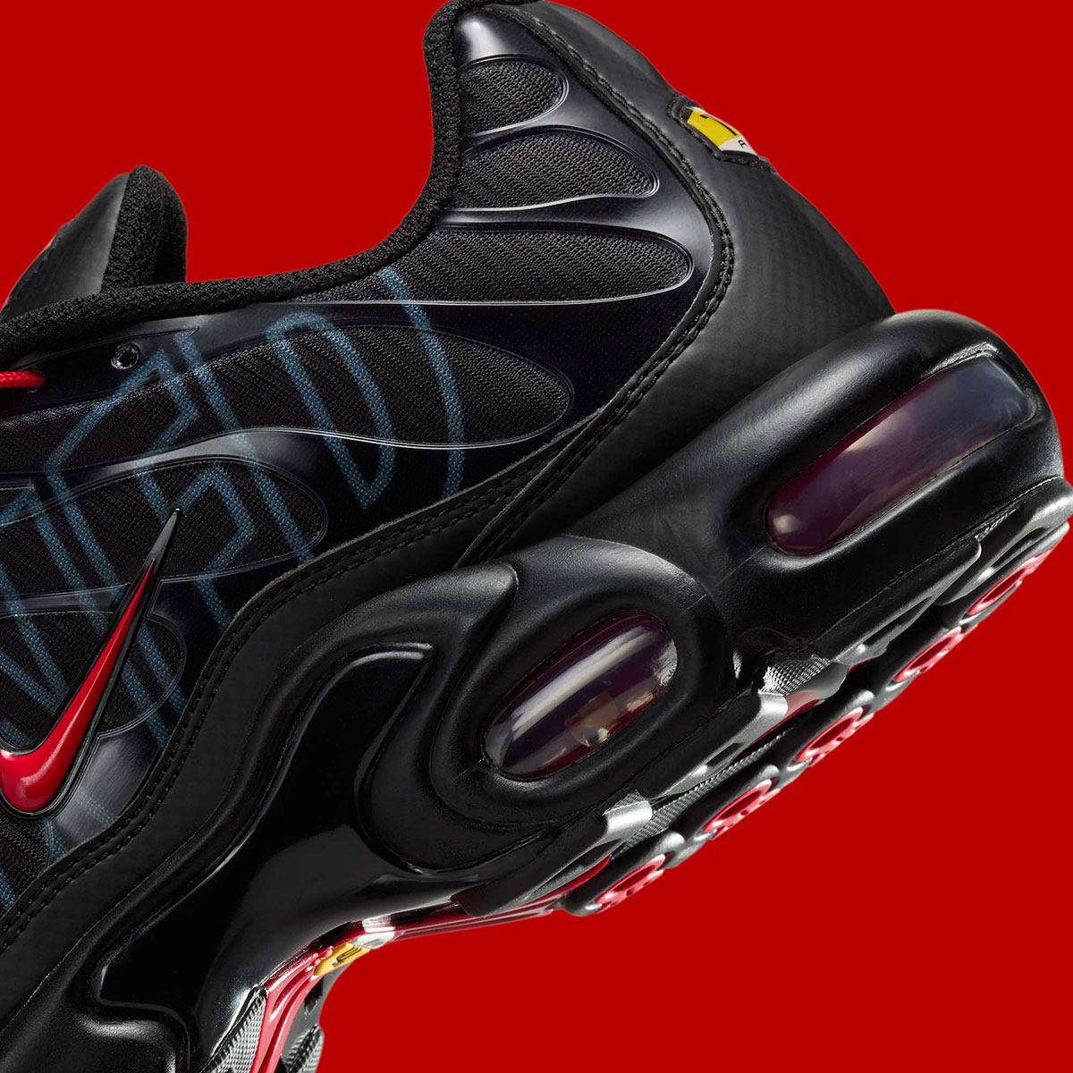 Nike Air Max Plus Black Red Ih4459 001 1