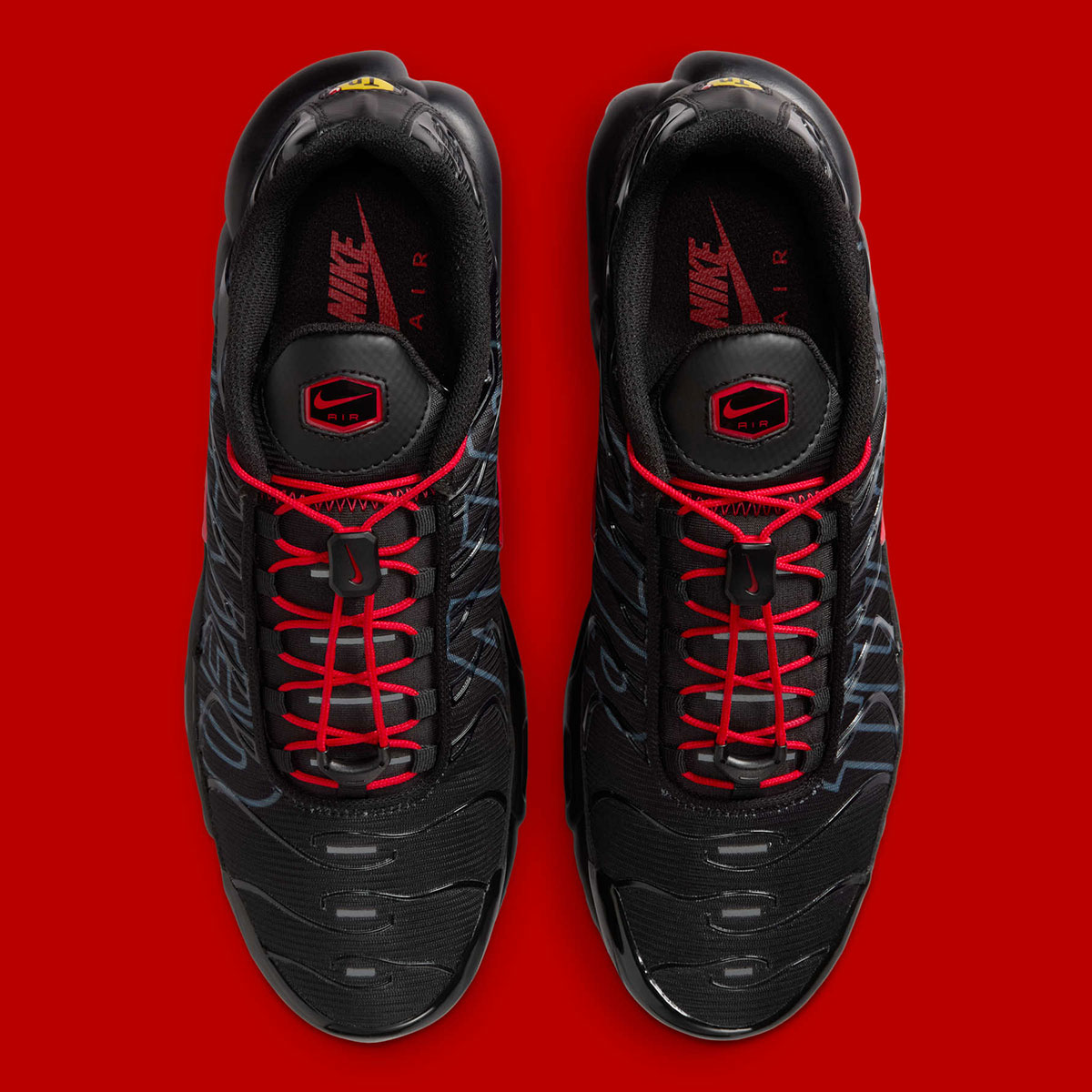 Nike Air Max Plus Black Red Ih4459 001 4