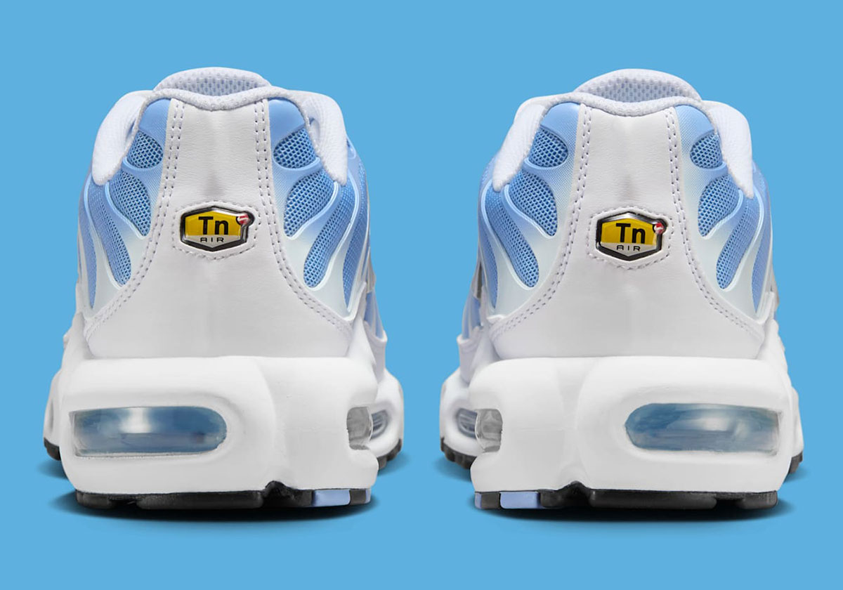 Nike Air Max Plus White Metallic Silver Aluminum Black Dz3671 105 4