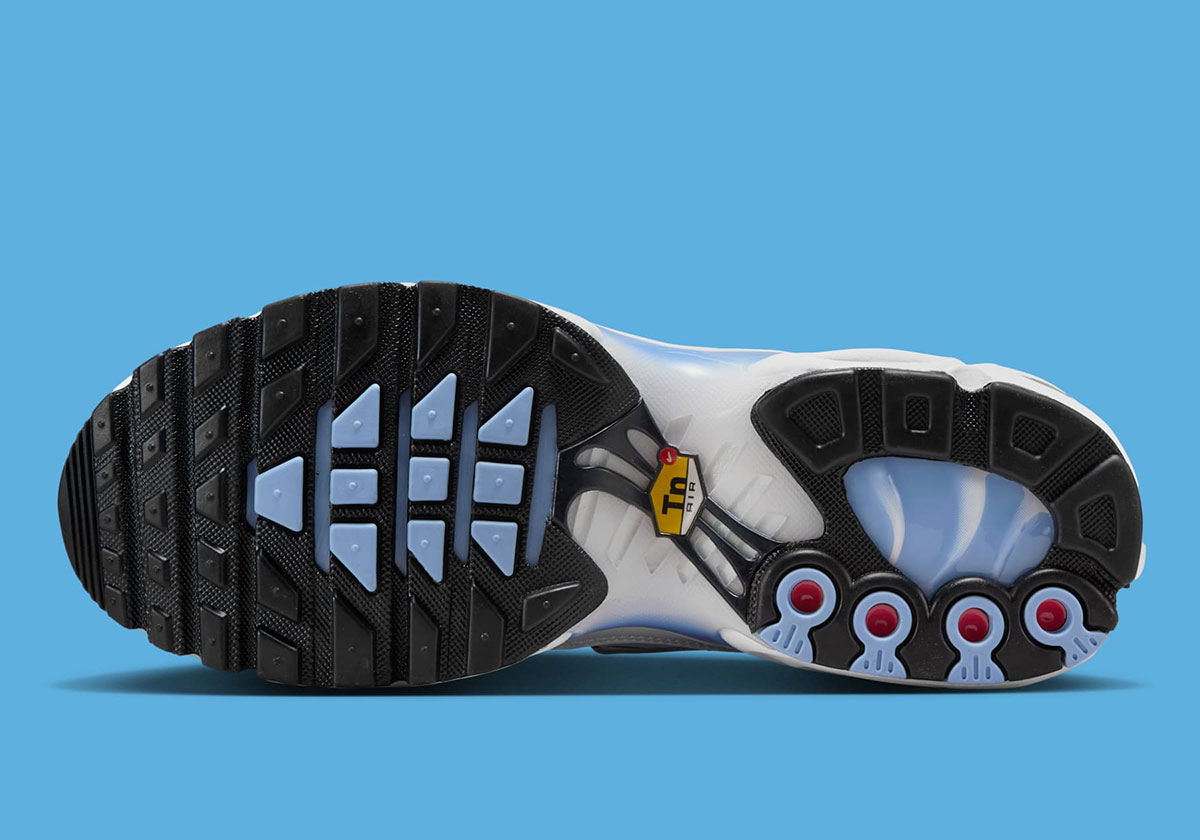 Nike Air Max Plus White Metallic Silver Aluminum Black Dz3671 105 7