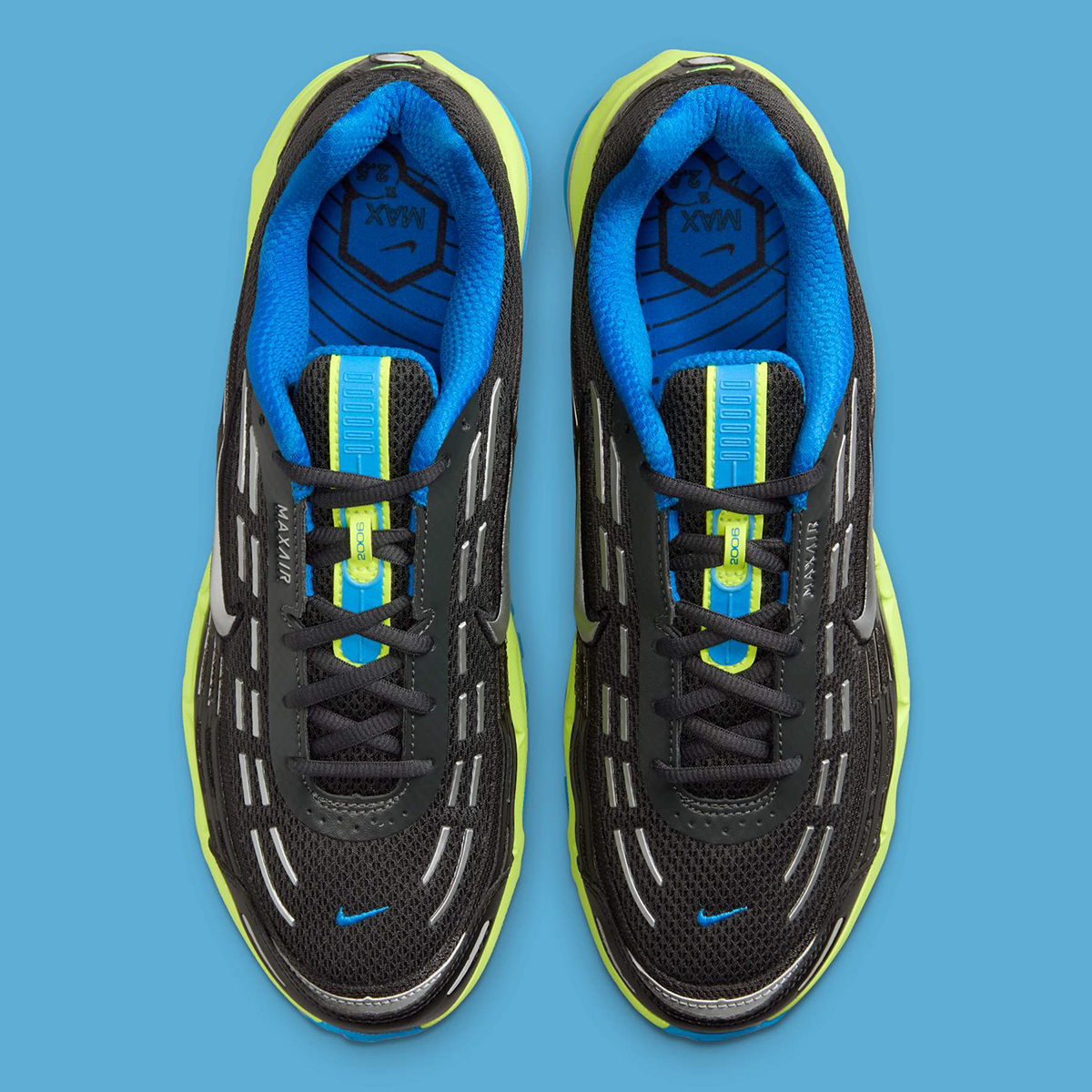 Nike Air Max Tl 2 5 Black Baltic Blue Barely Volt Ib3074 002 4