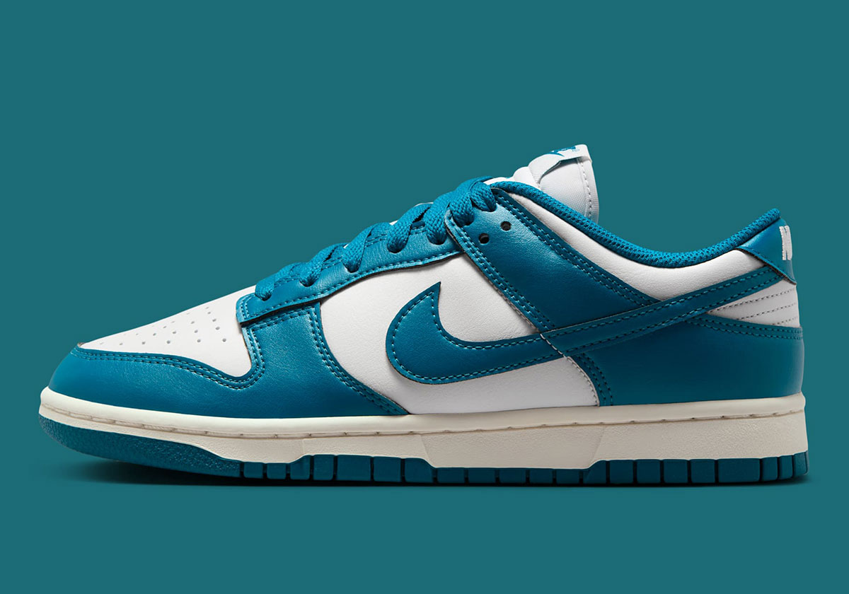 Nike Dunk Low Green Abyss Platinum Tint Sail 8