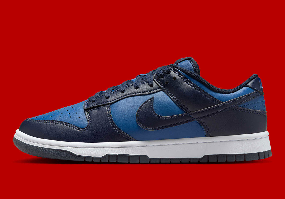 Nike Dunk Low Mystic Navy Marine White Hf5441 402 8