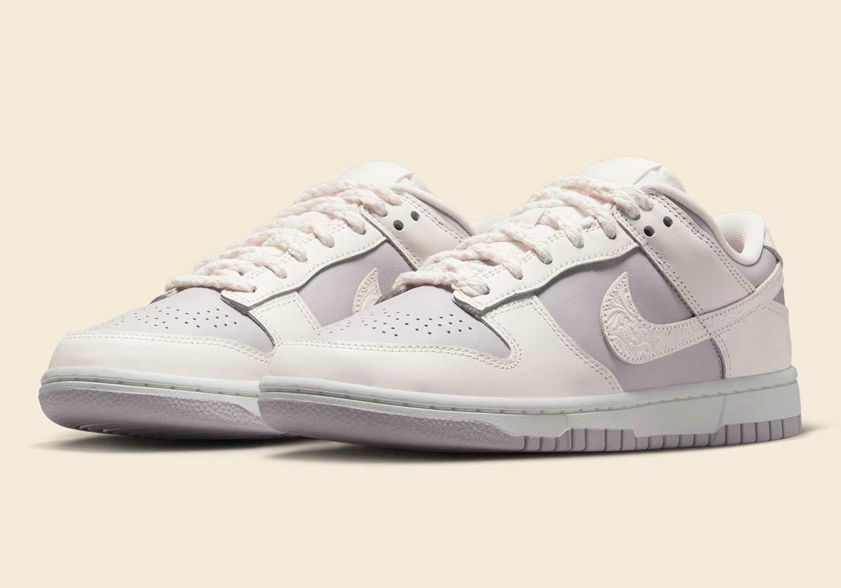 Nike Carves Out A Floral Pattern On This Dunk Low For Women