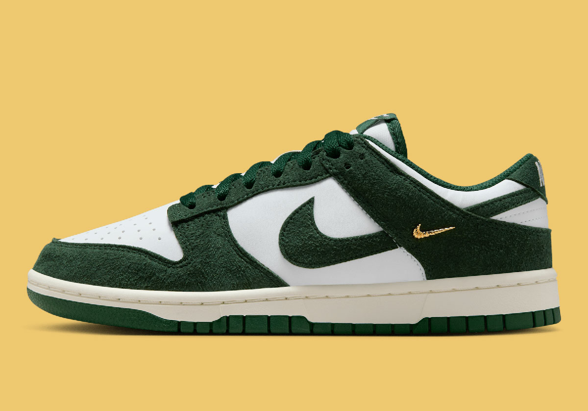 Nike Dunk Low Summit White Gorge Green Sail Metallic Gold Ib4417 100 1