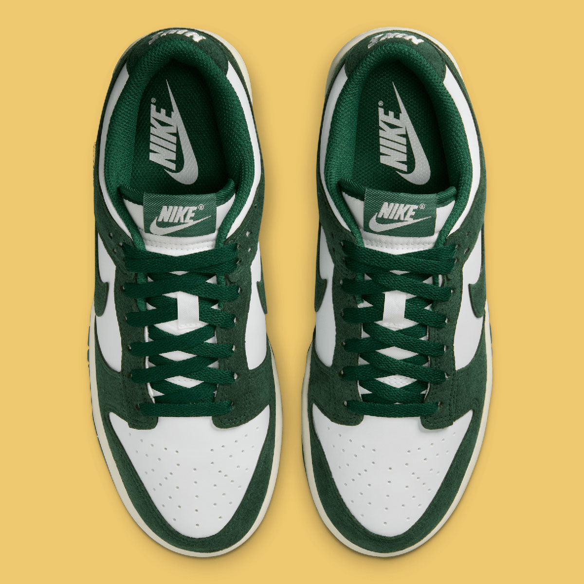 Nike Dunk Low Summit White Gorge Green Sail Metallic Gold Ib4417 100 5