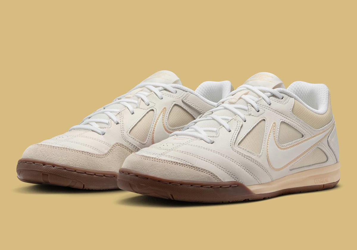 The Nike Gato Enters The Lifestyle Space In "Sail/Khaki"