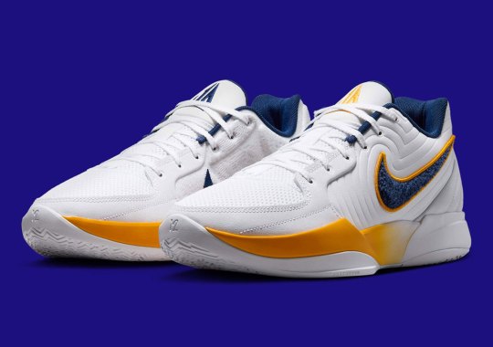 Varsity Jacket Swooshes Appear On The Nike Ja 2 “Murray State”