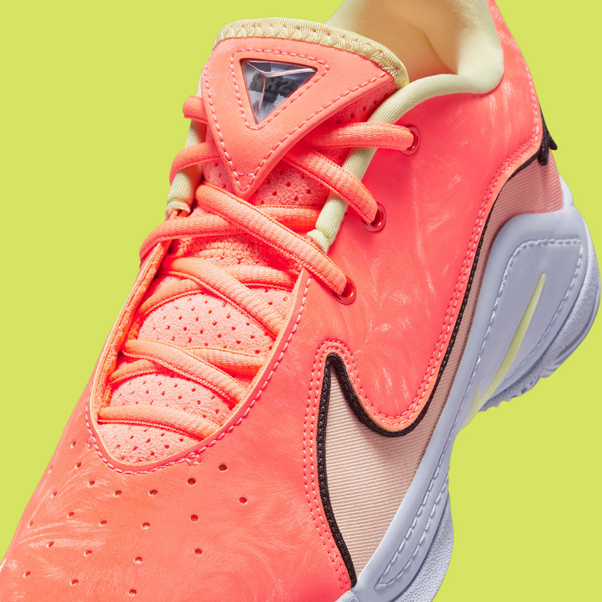 Nike Lebron 22 Gs Bright Mango Life Lime Anthracite Arctic Orange Hq8570 800 4