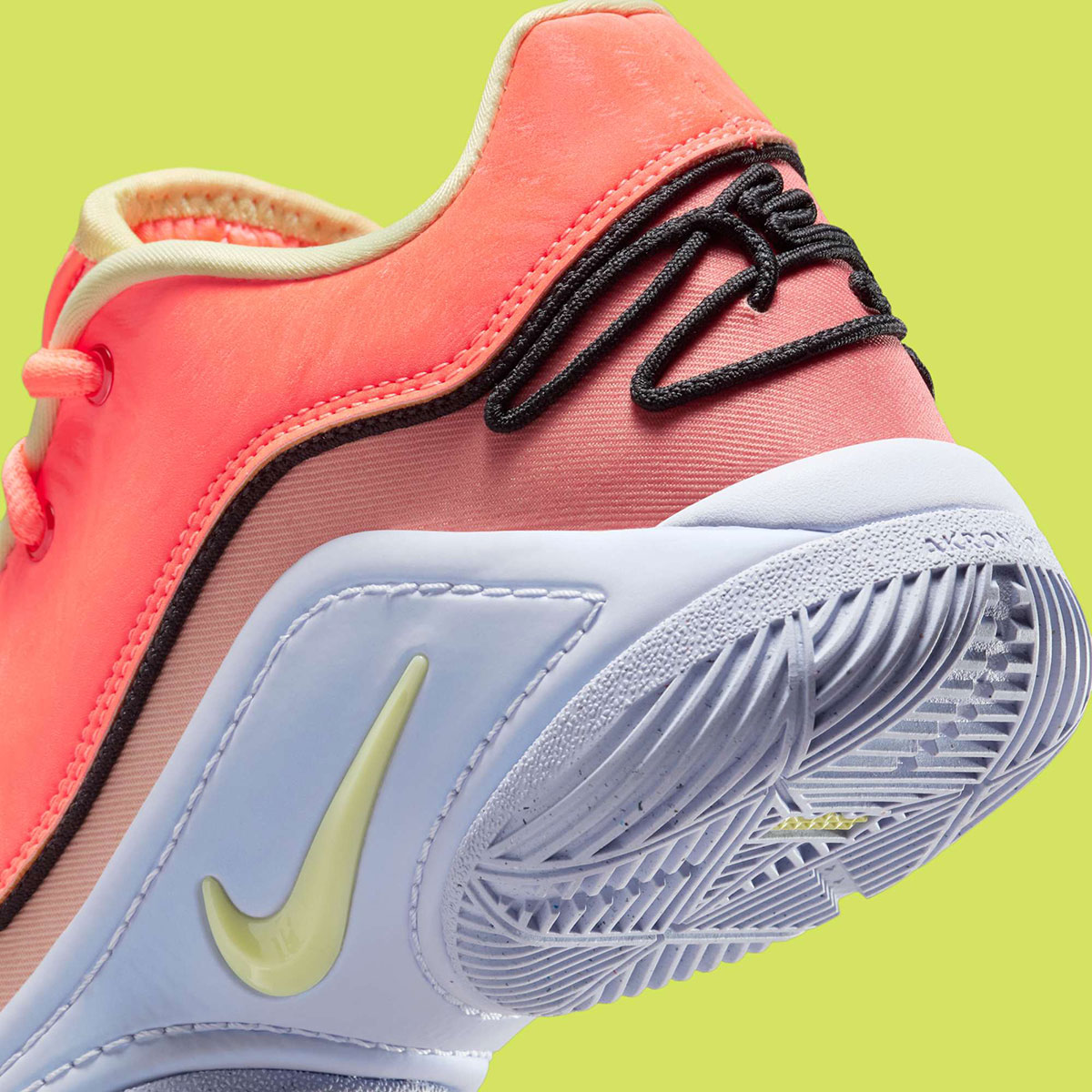 Nike Lebron 22 Gs Bright Mango Life Lime Anthracite Arctic Orange Hq8570 800 5
