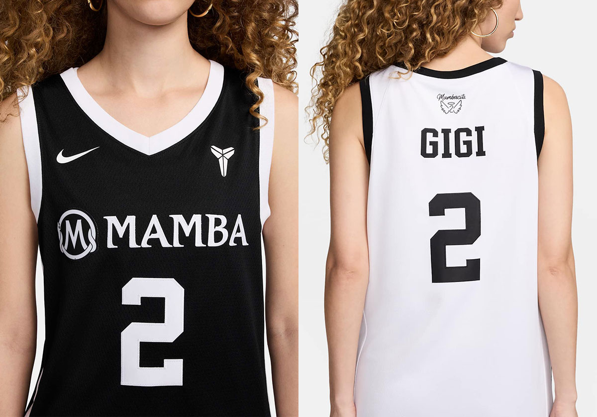 Kobe Brand Is Releasing Nike Gigi Bryant "Mambacita" Basketball Jerseys