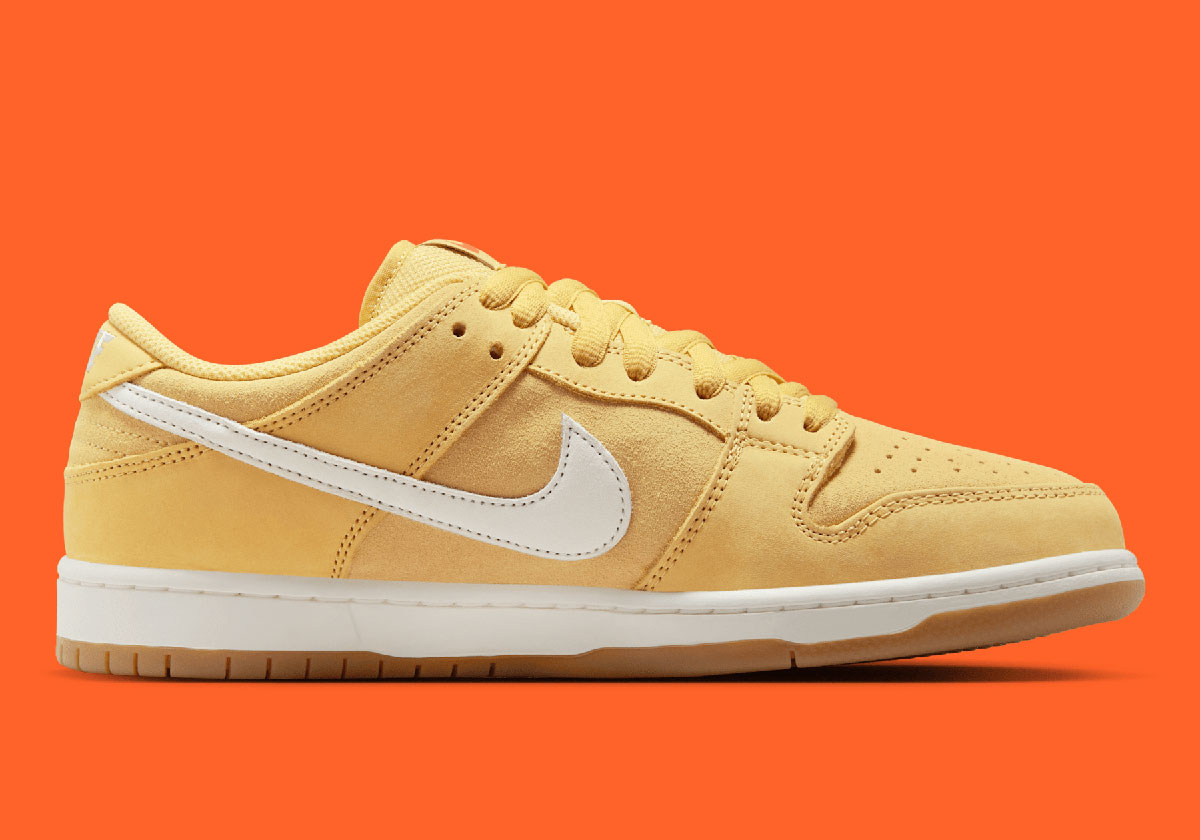 Nike Sb Dunk Low Pro Iso Saturn Gold Fj1674 700 3