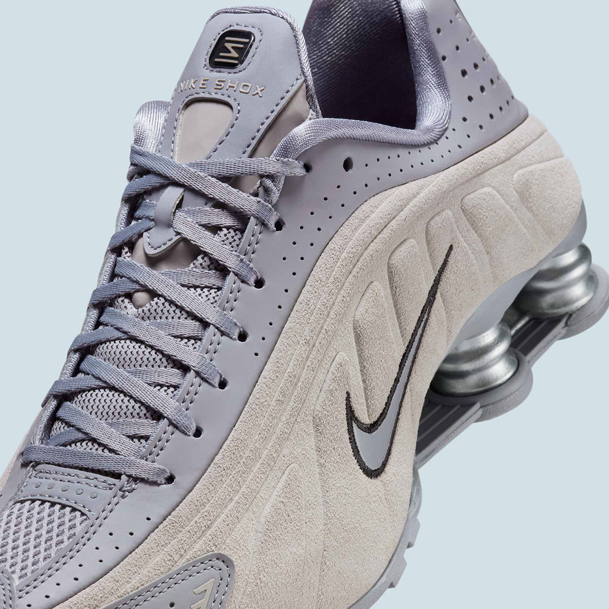Nike Shox R4 Cement Grey Blue Tint Hq7739 001 8