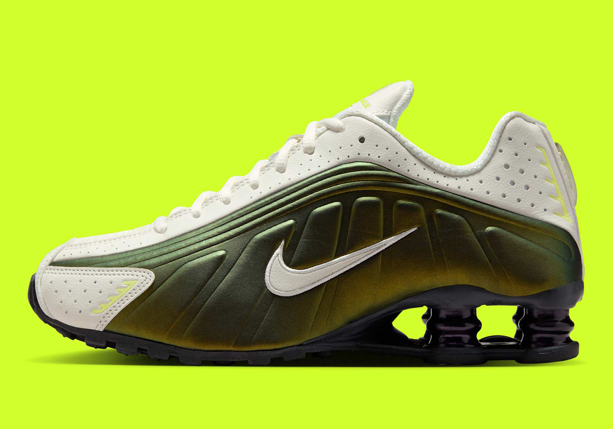 Nike Shox R4 Volt Olive Light Orewood Brown Ib8062 133 1
