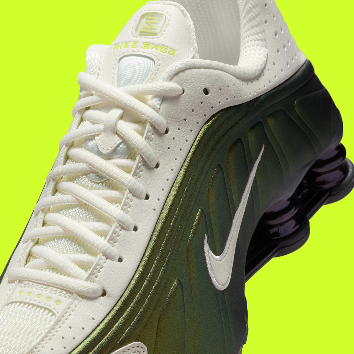 Nike Shox R4 Volt Olive Light Orewood Brown Ib8062 133 4