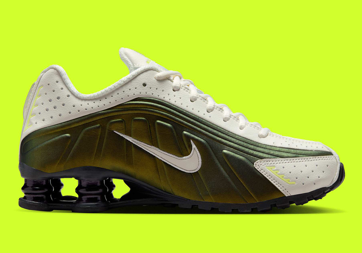 Nike Shox R4 Volt Olive Light Orewood Brown Ib8062 133 7